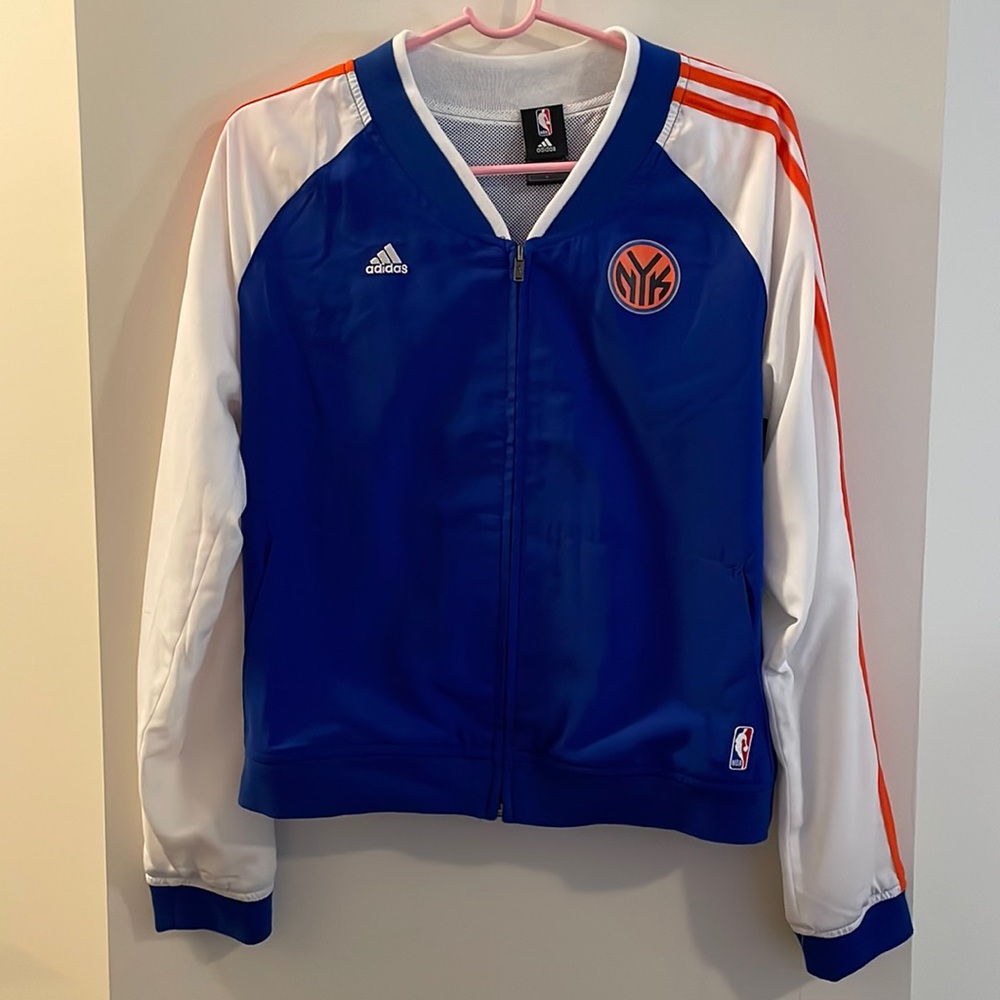 Adidas NBA On-Court Knicks Jacket